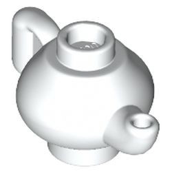 23986-1 Theepot oosters wit NIEUW *0L0000