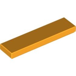 2431-110 Tegel 1x4 oranje, lichthelder NIEUW *1B112