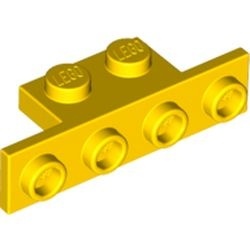 2436-3 Verbindingsplaat 1x2- 1x4 (kan ook 28802 zijn) geel NIEUW *1L361