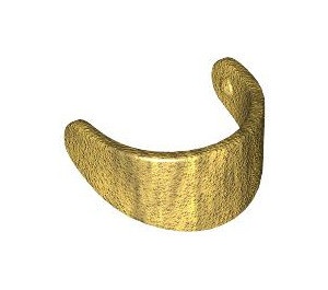 2447-65G Helmvizier goud, metallic gebruikt *0L0000