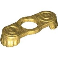 2526-115G Epaulette goud, parel gebruikt *