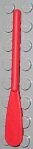 2542-5G Peddel/roeiriem rood gebruikt *1E015