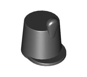 2545-11G Shako Imperial Guard (ronde hoed met veer) zwart gebruikt *0L0000 - Img 1