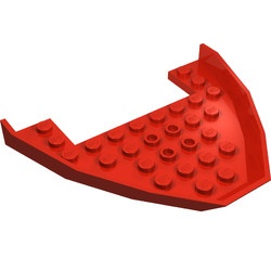 2623-5 Boegtop met reling 8x10x1 rood gebruikt *