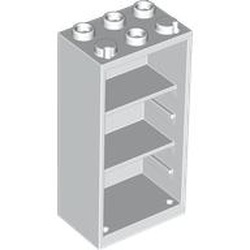 2656-1 Kastje/koelmast 2x3x5 wit NIEUW *1L352