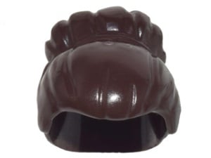 27186-120 Haar vrouw- knot bruin, donker NIEUW *0L0000