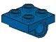 2817-7G Platte plaat 2x2 met 2 pingaten onder blauw gebruikt *6K09
