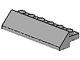 2875-9G Dakpan 45 graden 2x6x2/3 lichtgrijs (klassiek) gebruikt *1D022