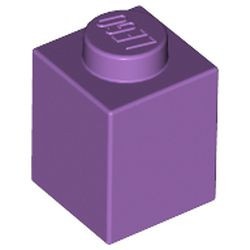 3005-157 Steen 1x1 lavender, midden NIEUW *1B002