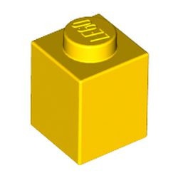 3005-3 Steen 1x1 geel NIEUW *1B001