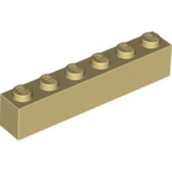 3009-2 Steen 1x6 crème NIEUW *5K0000