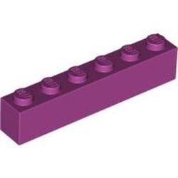 3009-71 Steen 1x6 magenta NIEUW *5K0000