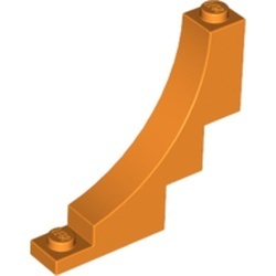 30099-4 Steen,omgekeerde halve boog 1x5x4 oranje NIEUW *1B380