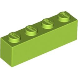 3010-34 Steen 1x4 lime NIEUW *5K0000