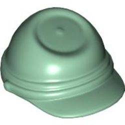 30135-48 Cap cavelerie groen, zandkleurig NIEUW *0L0000