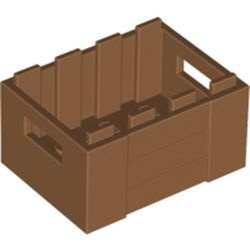 30150-150 Krat met hendels caramel, midden NIEUW *5K000