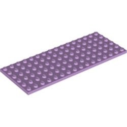 3027-157 Platte plaat 6x16 lavender, licht NIEUW *5K0000