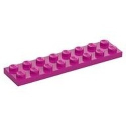 3034-71 Platte plaat 2x8 magenta NIEUW *5K0000