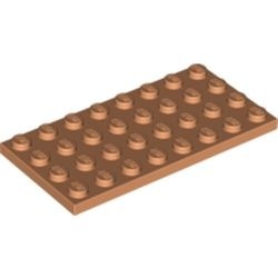 3035-28 Platte plaat 4x8 caramel NIEUW *5K0000