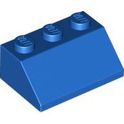 3038-7G Dakpan 45 graden 3x2 blauw gebruikt *1D022