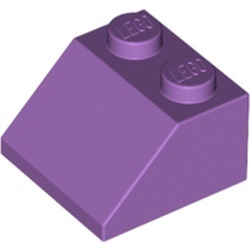 3039-157 Dakpan 45 graden 2x2 lavender, midden NIEUW *1B134