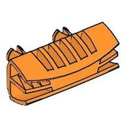 30622-4G Technic 1x4 Grill met Two Pins oranje gebruikt *