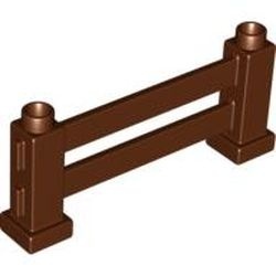 31021-88G DUPLO Hek 1x6x2 bruin, roodachtig gebruikt *
