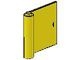 3194-3G Deur 1x5x4 rechts (dicht) geel gebruikt *1B392