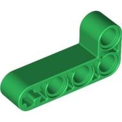 32140-6 Technic, Hefbalk 2x4 L-vorm dik groen NIEUW *1D000