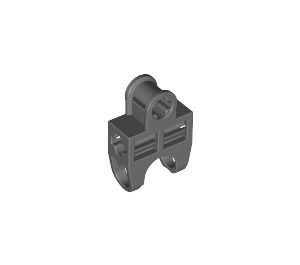 32174-85 Technic Connector 2x3 met Ball Socket grijs, donker (blauwachtig) NIEUW *1D000 - Img 3