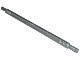 32199-95 Technic, zachte as lengte 11 noppen zilver, mat NIEUW *