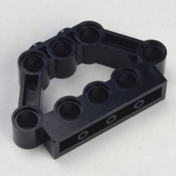 32333-11G Technic Connector Block 5x3x1 zwart gebruikt *1D000