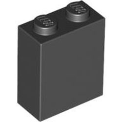 3245c-11 Steen 1x2x2 met nophouder binnen zwart NIEUW *
