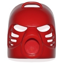 32505-5G Bionicle masker Hau rood gebruikt *