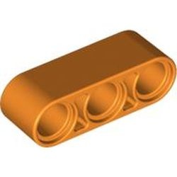 32523-4 Technic, Hefbalk 1x3 dik oranje NIEUW *1DT00