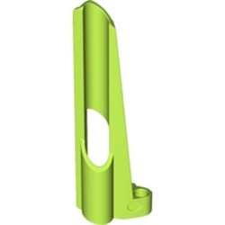 32534-34 Technic, Sierpaneel # 7 Small Long, Large Hole, Side A lime NIEUW *4T068