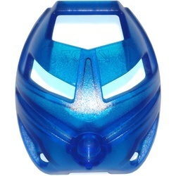 32567-14G Bionicle masker Ruru (Turaga) transparant donkerblauw gebruikt *
