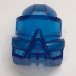 32571-14G Bionicle Masker Kaukau transparant donkerblauw gebruikt *