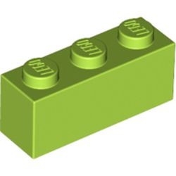 3622-34 Steen 1x3 lime NIEUW *