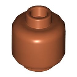 3626c-68 Steen Minifig dikrond holle nop oranje, donker NIEUW *1L078