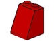 3678b-5 Dakpan 65 graden 2 breed met bodemnop rood NIEUW *1B158