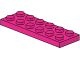 3795-71 Platte plaat 2x6 magenta NIEUW *5K000