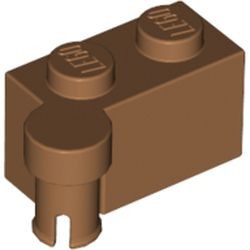 3830-150 Scharniersteen 1x2 (helft, top) caramel, midden NIEUW *1B061