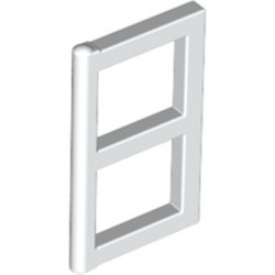 3854-1 Raampaneel 1x2x3 voor ramen 3853- Voor elk raam 2 stuks nodig wit NIEUW *1L0000