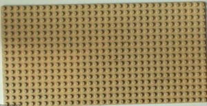 3857-2 Basisplaat 16x32 (geen nopgaten onder) crème NIEUW *3K000