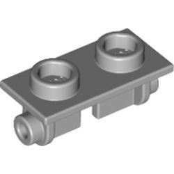 3938-86 Scharnier verticaal- topplaat 1x2 grijs, licht (blauwachtig) NIEUW *1B324
