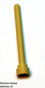 3957-2G Antenne 1x4 noppen hoog crème gebruikt *1E013