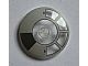 3960pb021-12 Schotel 4x4 Radial Millenium Falcon patroon (4 secties open grijze sectie) transparant NIEUW *5B036