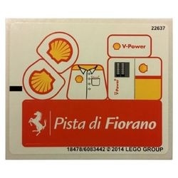 40195stk01 STICKER 40195 Shell Station NIEUW *0S0000
