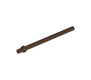 4095-8 Paal lengte 6,6 noppen met stop (Paraplu-stok) bruin (klassiek) NIEUW *1B053